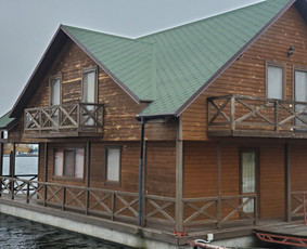Rąstinių namų restauracija: dažymas, hermetizavimas / Vasyl Sheremet / Darbų pavyzdys ID 3435036