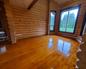 Rąstinių namų restauracija: dažymas, hermetizavimas / Vasyl Sheremet / Darbų pavyzdys ID 3435042