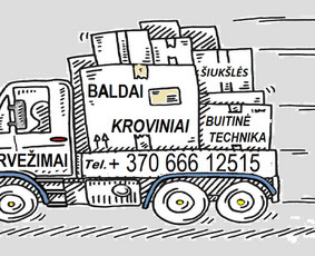 Perkraustymo, kroviniu pervežimo paslaugos / Titas / Darbų pavyzdys ID 3435392