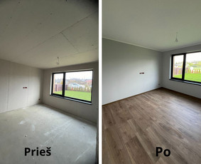 Vidaus ir išorės apdaila / MB Krisvyta / Darbų pavyzdys ID 3437952