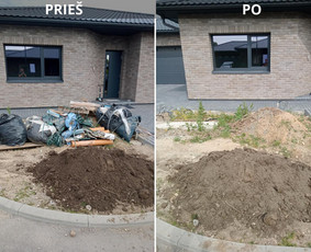 Šiukšlių išvežimas ir griovimo darbai Kaune / Šiukšlių išvežimas, griovimo darbai! / Darbų pavyzdys ID 3437978