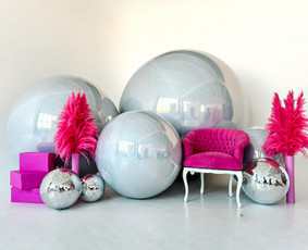 Foto sienelių bei kitų dekoracijų nuoma / Showroomas / Darbų pavyzdys ID 3438092