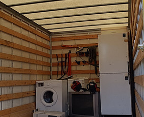 Buitinės technikos išvežimas - Krovinių pervežimas, perkraustymas, senų baldų išvežimas - 1
