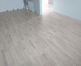 Šlifuojame parketą, parketlenčių, parketo, laminato klojimas / Jovydas Rucinskas / Darbų pavyzdys ID 669577