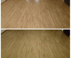 Šlifuojame parketą, parketlenčių, parketo, laminato klojimas / Jovydas Rucinskas / Darbų pavyzdys ID 669605