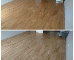 Šlifuojame parketą, parketlenčių, parketo, laminato klojimas / Jovydas Rucinskas / Darbų pavyzdys ID 669679