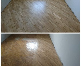 Šlifuojame parketą, parketlenčių, parketo, laminato klojimas / Jovydas Rucinskas / Darbų pavyzdys ID 669683