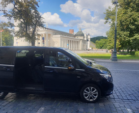 Mikroautobuso Mercedes nuoma su vairuotoju, keleivių vežimas / Gintaras / Darbų pavyzdys ID 3443024