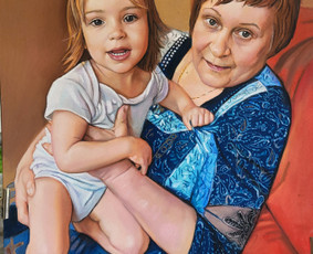 Super realistiški portretai is nuotraukų. Paveikslai.kopijos / Anna Lopucha Vinauskienė / Darbų pavyzdys ID 3444798