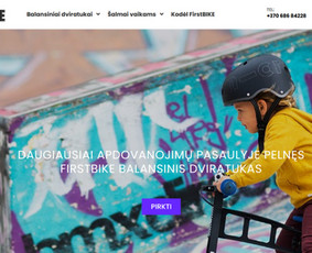 Interneto svetainių kūrimas, El. parduotuvių kūrimas / Jonas / Darbų pavyzdys ID 3444874