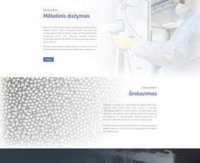 Miltelinio dažymo įmonės Anarmega internetinis puslapis: www.anarmega.lt.