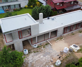 Plokščių Stogų Dengimas Pvc, Epdm ir bitumine Danga / Tvirti stogai / Darbų pavyzdys ID 3446036