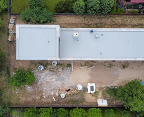 Plokščių Stogų Dengimas Pvc, Epdm ir bitumine Danga / Tvirti stogai / Darbų pavyzdys ID 3446038