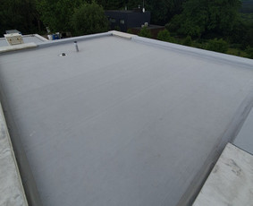 Plokščių Stogų Dengimas Pvc, Epdm ir bitumine Danga / Tvirti stogai / Darbų pavyzdys ID 3446006