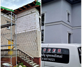 Pastatų šiltinimas ir apdaila. Klaipėda / Saulius Fasadai / Darbų pavyzdys ID 3449876