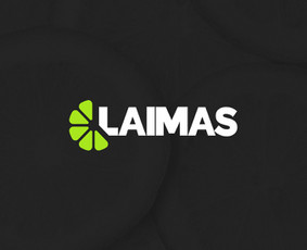 Laimas logotipas, pastatų langų priežiūra.