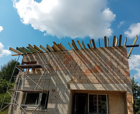 Stogu dengimas. / Stogai / Darbų pavyzdys ID 3452424