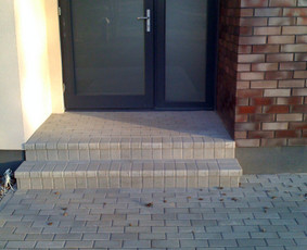 Laiptai iš trinkelių - Trinkelių klojimas, kiti gerbūvio darbai - 4