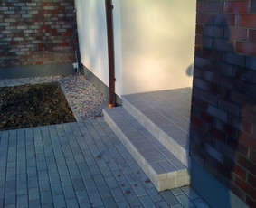 Laiptai iš trinkelių - Trinkelių klojimas, kiti gerbūvio darbai - 3