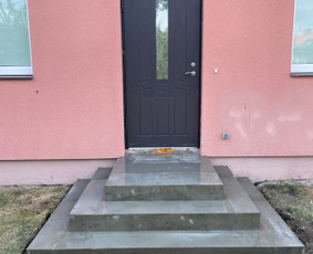 Betoniniai laiptai, vidaus ir lauko laiptų betonavimas / Du Laiptai / Darbų pavyzdys ID 3454304