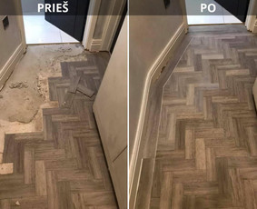 Vinilas, Pvc (linoleumas), laminatas, kiliminė danga / Amatus projektai / Darbų pavyzdys ID 3454550