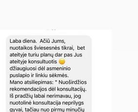 Psichoterapeutė Eivina (Ket kryptis) / Eivina Vasiljevienė / Darbų pavyzdys ID 3455230