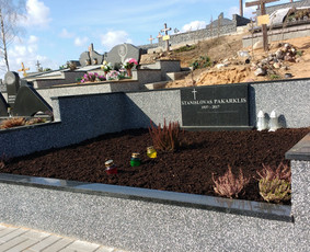 Kapų tvarkymas, granito plokštės, Paminklai, plokštės kapams / Paulius Latvys / Darbų pavyzdys ID 675523