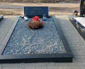 Kapų tvarkymas, granito plokštės, Paminklai, plokštės kapams / Paulius Latvys / Darbų pavyzdys ID 675531