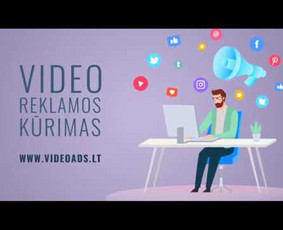 Animuota vaizda reklama su įgarsinimu