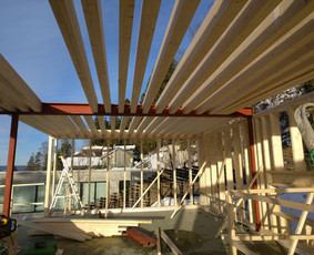 Statybų darbai Interjėro dizainas - Karkasinių namų statyba - 1 Karkasinių namų statyba - Statybų darbai Interjėro dizainas - 1