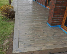 Karkasinės pirtys. Terasos. Sodo nameliai. Sandėliukai. / UAB D&G REKLAMA (Wood Chip) / Darbų pavyzdys ID 3459278