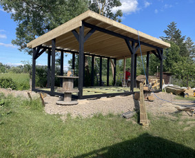Karkasinės pirtys. Terasos. Sodo nameliai. Sandėliukai. / UAB D&G REKLAMA (Wood Chip) / Darbų pavyzdys ID 3459362