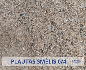 Smėlis - Betonas, smėlis, žvyras, skalda, dekoratyvinės skaldos. - 1