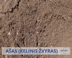 Žvyras - Betonas, smėlis, žvyras, skalda, dekoratyvinės skaldos. - 1