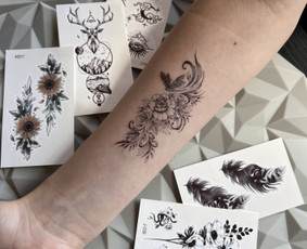 Laikinos tatuiruotės vaikams - Piešimas ant veido, blizgučiai, beauty bar - 1