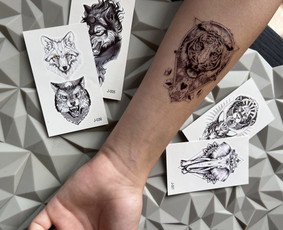 Laikinos tatuiruotės vaikams - Piešimas ant veido, blizgučiai, beauty bar - 2