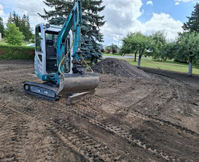 Mini ekskavatoriaus paslaugos - Sklypo lyginimas, formavimas - 2 Sklypo lyginimas, formavimas - Mini ekskavatoriaus paslaugos - 2