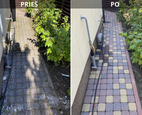 Trinkelių valymas - Stogo plovimas - Fasado plovimas / UAB Sodblasta / Darbų pavyzdys ID 3466714