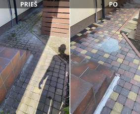 Trinkelių valymas - Stogo plovimas - Fasado plovimas / UAB Sodblasta / Darbų pavyzdys ID 3466736