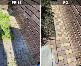Trinkelių valymas - Stogo plovimas - Fasado plovimas / UAB Sodblasta / Darbų pavyzdys ID 3466742