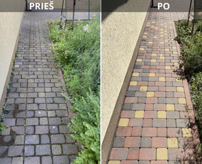 Trinkelių valymas - Stogo plovimas - Fasado plovimas / UAB Sodblasta / Darbų pavyzdys ID 3466754