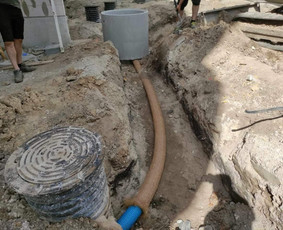Visi gerbūvio darbai, trinkelių klojimas - Drenažo įrengimas - 1 Drenažo įrengimas - Visi gerbūvio darbai, trinkelių klojimas - 1