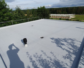 Plokščių Stogų Dengimas Pvc, Epdm ir bitumine Danga / Tvirti stogai / Darbų pavyzdys ID 3468252