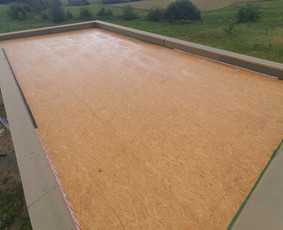 Plokščių Stogų Dengimas Pvc, Epdm ir bitumine Danga / Tvirti stogai / Darbų pavyzdys ID 3468258