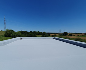 Plokščių Stogų Dengimas Pvc, Epdm ir bitumine Danga / Tvirti stogai / Darbų pavyzdys ID 3468276