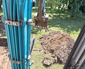 Mini ekskavatoriaus paslaugos, žolės pjovimas / Lukas / Darbų pavyzdys ID 3468466