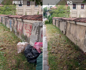 Spec. valymas: grafičių, fasado, sniego ir kt. / Profesionalus paviršių valymas. / Darbų pavyzdys ID 3468932