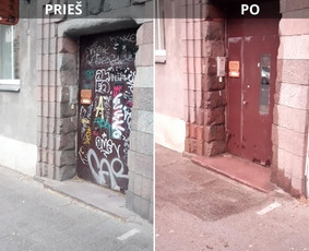 Spec. valymas: grafičių, fasado, sniego ir kt. / Profesionalus paviršių valymas. / Darbų pavyzdys ID 3468934