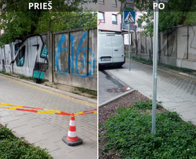 Spec. valymas: grafičių, fasado, sniego ir kt. / Profesionalus paviršių valymas. / Darbų pavyzdys ID 3468948