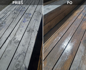 Spec. valymas: grafičių, fasado, sniego ir kt. / Profesionalus paviršių valymas. / Darbų pavyzdys ID 3468978